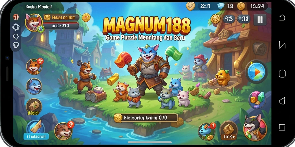 Tampilan gameplay MAGNUM188 dengan teka-teki yang menantang dan menarik.